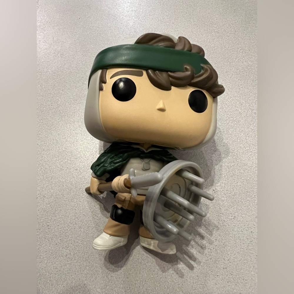 Stranger Things Season 4 Dustin with Shield Funko Pop Vinyl Figure #1463